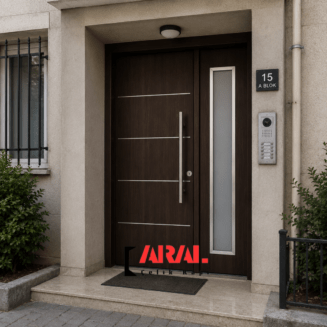 Ar4015 Apartman Giriş Kapısı