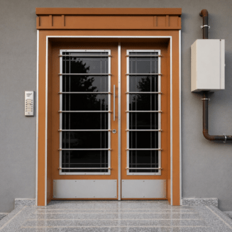 Ar4010 Apartman Giriş Kapısı