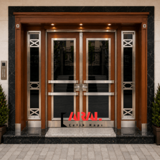 Ar4024 Apartman Giriş Kapısı