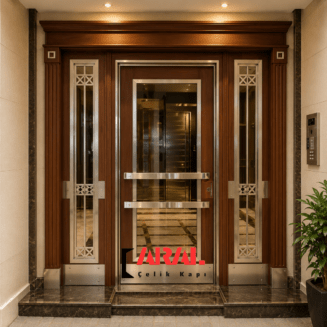 Ar4023 Apartman Giriş Kapısı