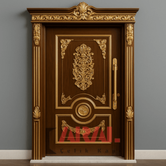 Ar1094 Doğal Kaplama Çelik Kapı