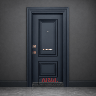 S 2003 Çelik Kapı Antrasit Gri Kasa Mobilya Kaplama