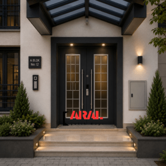KA 1008 Kompozit Apartman Giriş Kapısı