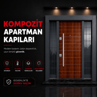 Kompozit Apartman Giriş Kapıları