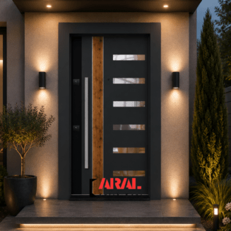 K 9005 Kompozit Çelik Kapı