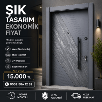 Ucuz Çelik Kapı Modelleri